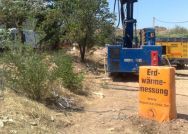 Geothermal response test in Calahora (Spain)